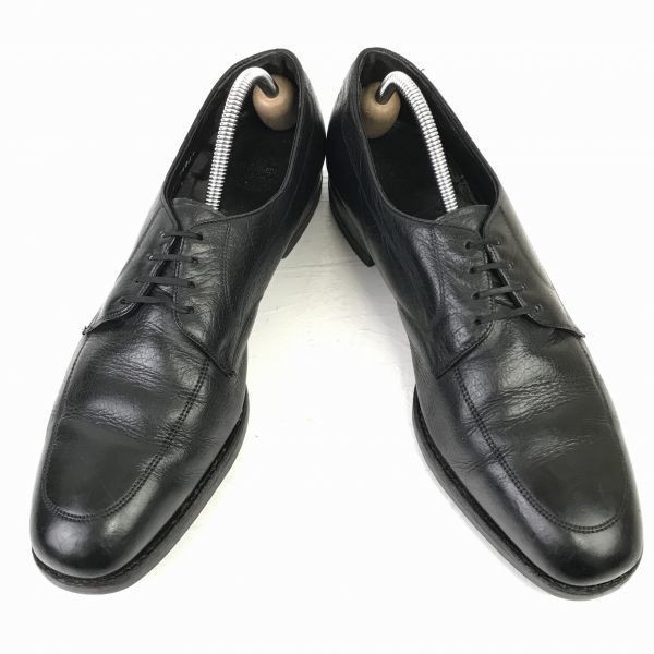 70s以前?ビンテージ★フローシャイム/FLORSHEIM★細めワイズB/グッドイヤー製法/Uチップ【12B/28.5-29.0/黒】青窓◆i-48_画像2