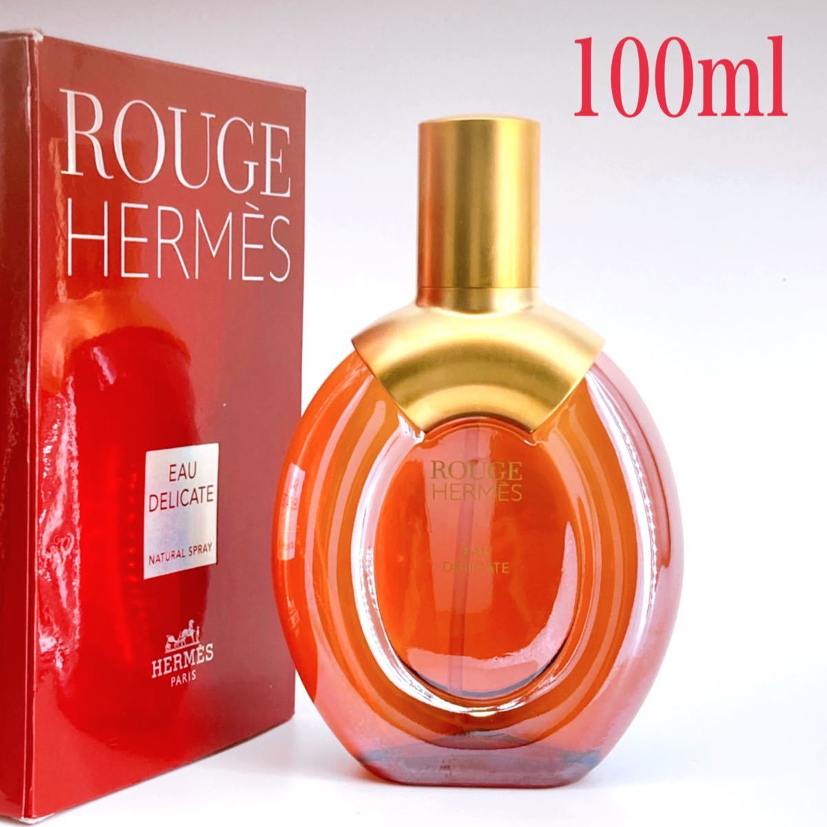 HERMES ルージュ エルメス オー デリカート EDT  100ml天香香水