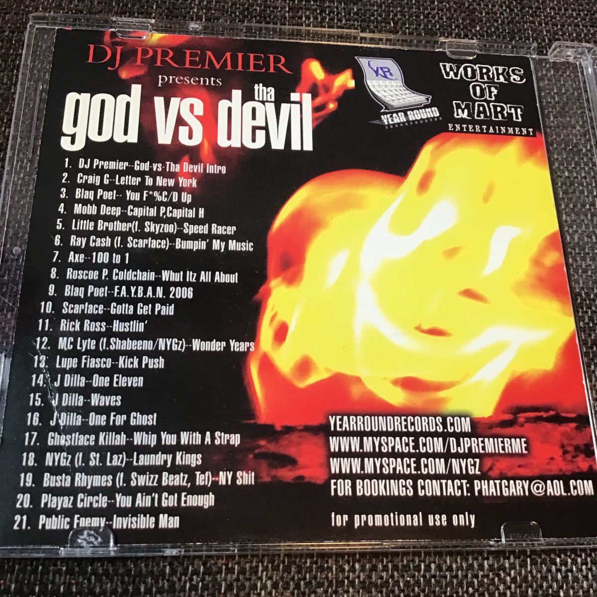 DJ PREMIER / GOD vs Devil / DJ プレミアmix CD 