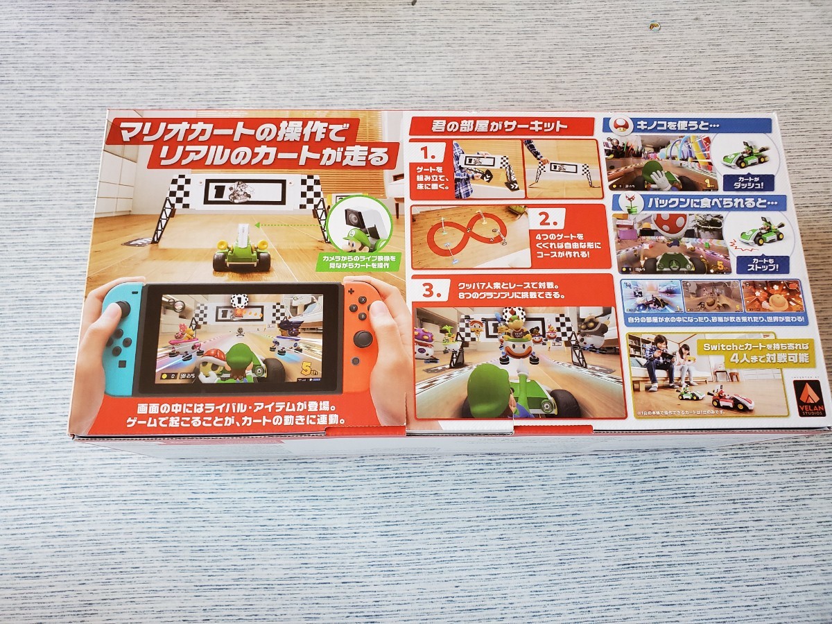 Nintendo Switch　マリオカート　ライブ　ホームサーキット　ルイージ　収納巾着付き