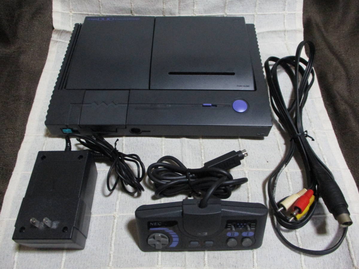 PCエンジン DUO／NEC PC Engine with SUPER CD-ROM2 PCE デュオ PI-TG8　　管理：(A4-58_画像2