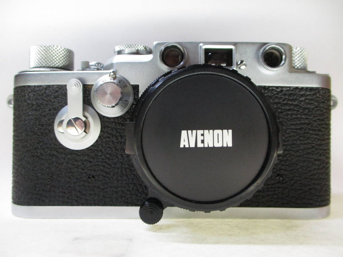 ライカ 「Leica DBP ERNST LEITZ GMBH WETZLAR」 ボディ／「AVENON (アベノン) L28:3.5」レンズ　　現状品　　管理：(L1-10