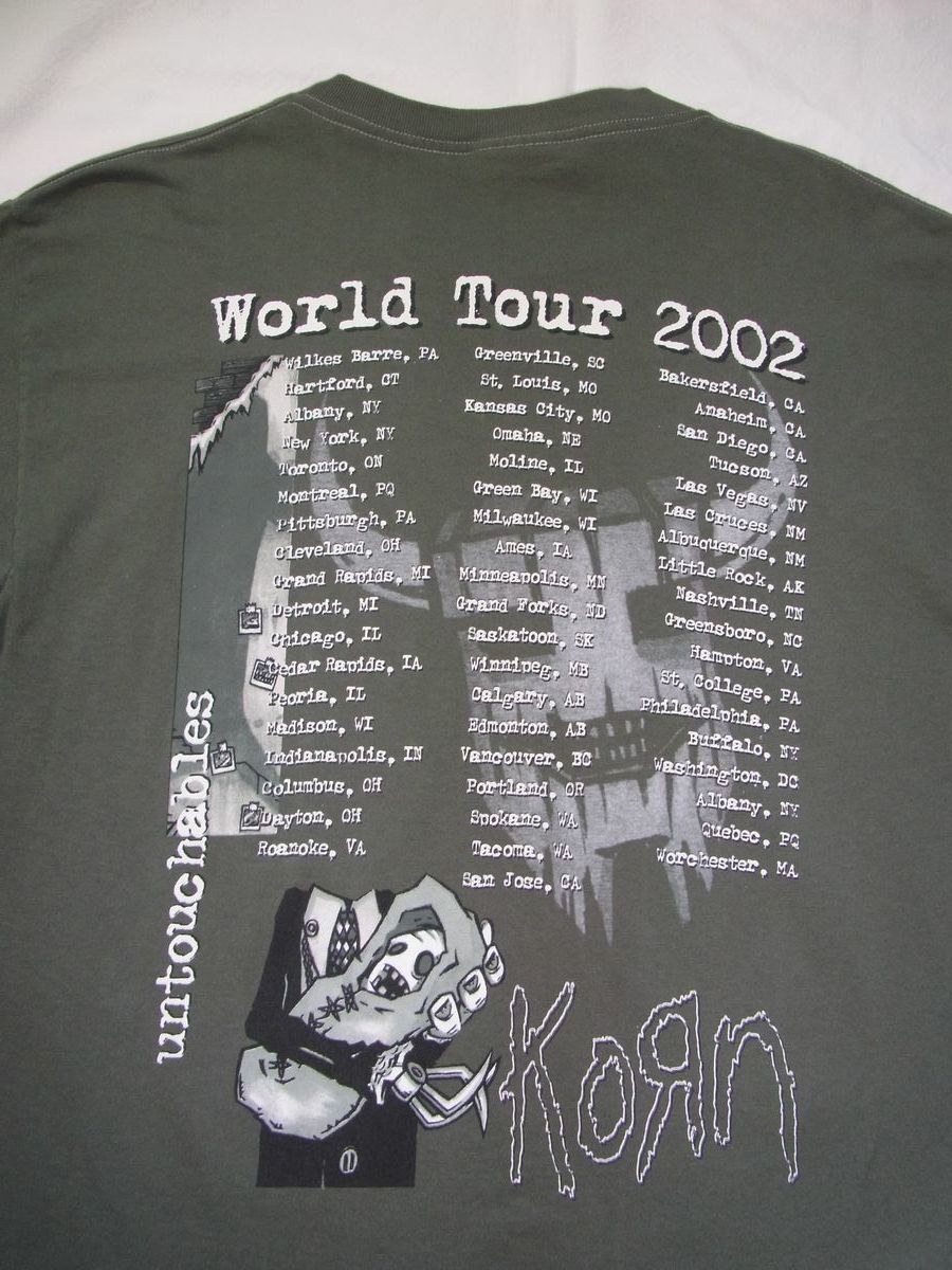 Yahoo!オークション - 美品 00s メキシコ製 ビンテージ KORN Yahoo!オークション - 美品 00s メキシコ製 ビンテージ KORN