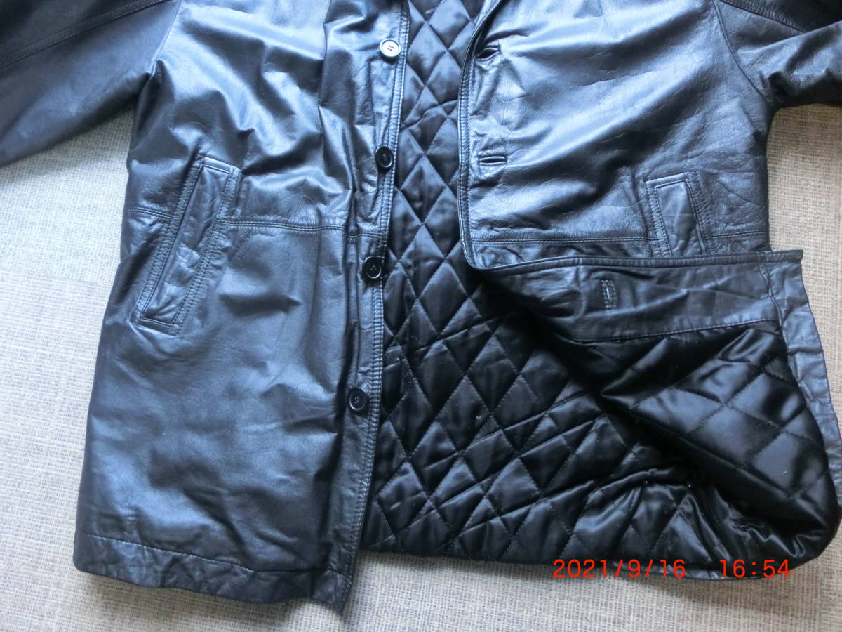 即決 送料無料 (COMFORT RICH) atelier514 レザー ハーフコート
