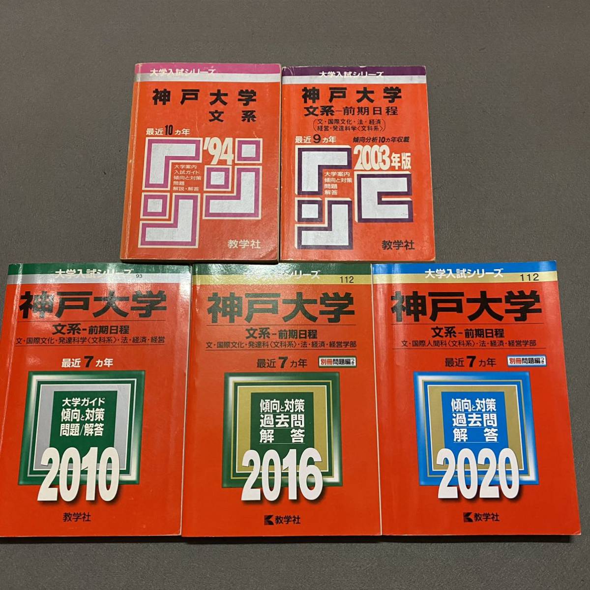 翌日発送】 赤本 神戸大学 文系 前期日程 1984年～2019年 36年分