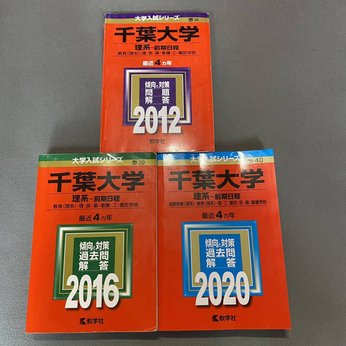 翌日発送】 赤本 千葉大学 理系 前期日程 医学部 2008年～2019年 12年