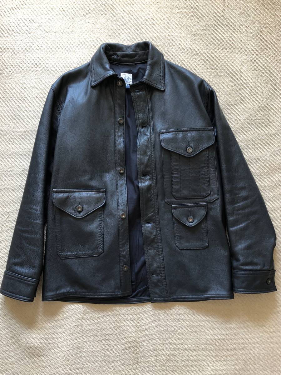 USA製 POST O'ALLS ポストオーバーオールズ Cruzer8クルーザー レザー