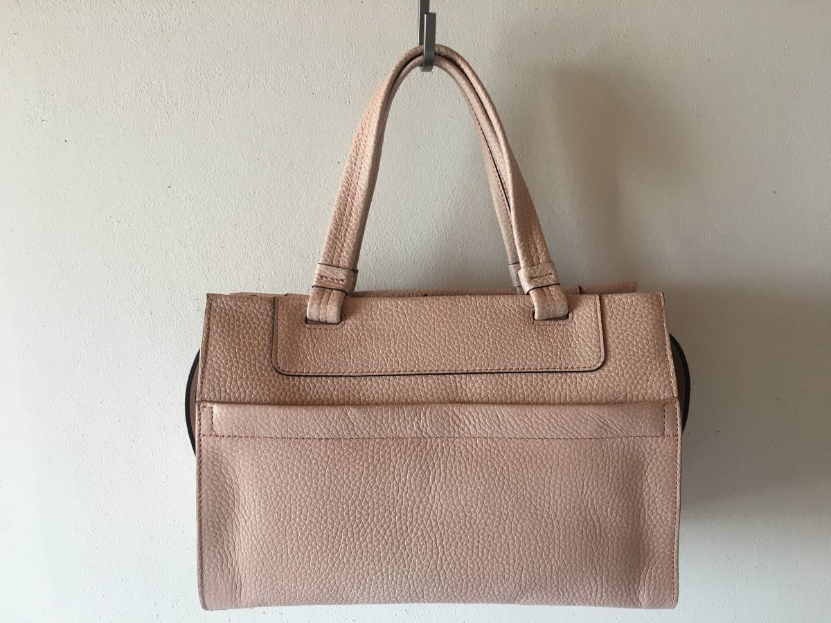  tag attaching unused goods * Paris. old shop fashion brand GRES PARISma dam g leg re cow leather 2WAY leather bag shoulder ..& diagonal .. possibility *