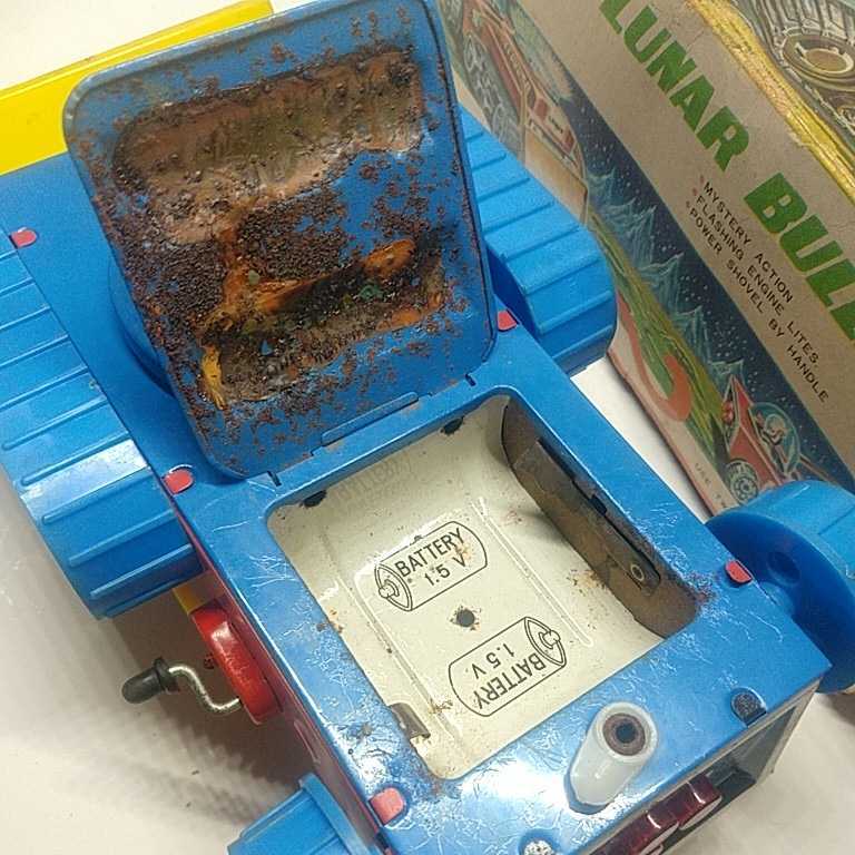 ブリキのおもちゃ LUNAR BULLDOZER 玩具 1960年代 ブリキのおもちゃ LUNAR BULLDOZER 玩具 1960年代