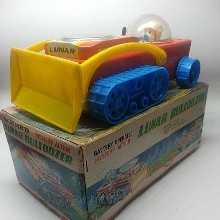ブリキのおもちゃ LUNAR BULLDOZER 玩具 1960年代 ブリキのおもちゃ LUNAR BULLDOZER 玩具 1960年代