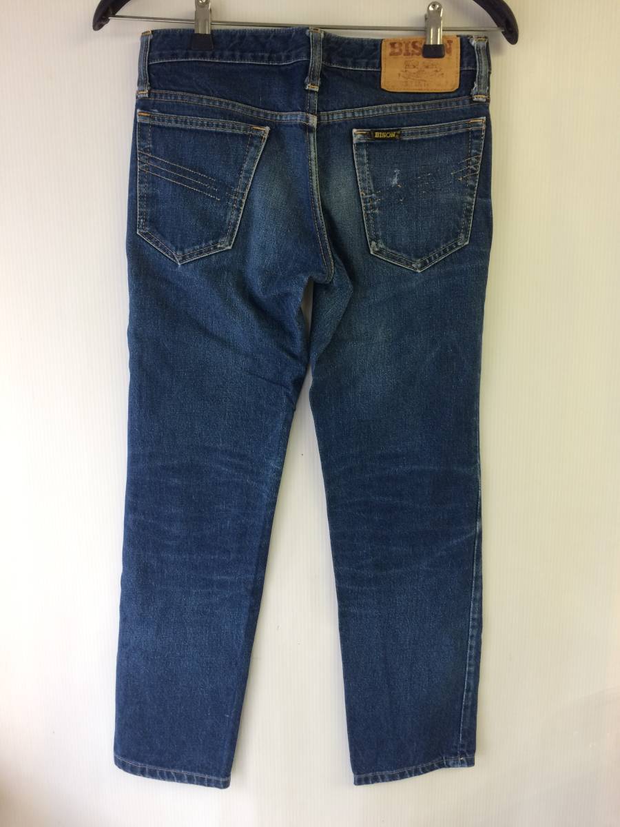 70s 80s Vintage BISON デニムパンツ ジッパーフライ バイソン 70s 80s Vintage BISON デニムパンツ ジッパーフライ バイソン