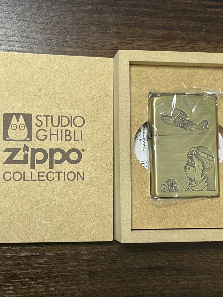 ZIPPO スタジオジブリ 紅の豚 4桁シリアルNo.入 【箱付き】-