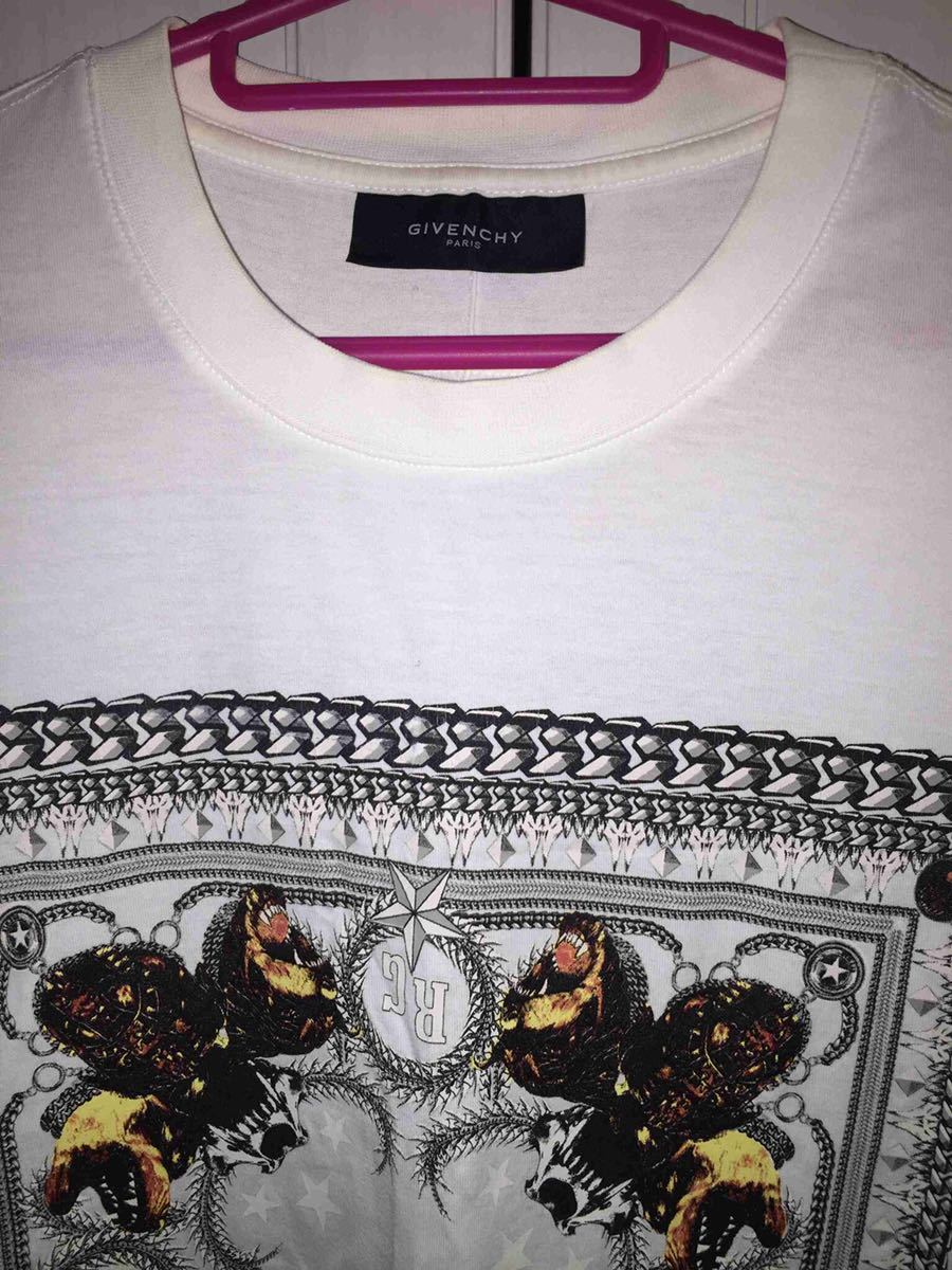 正規 GIVENCHY ジバンシー ジバンシィ 11AW ロットワイラー バンダナ T