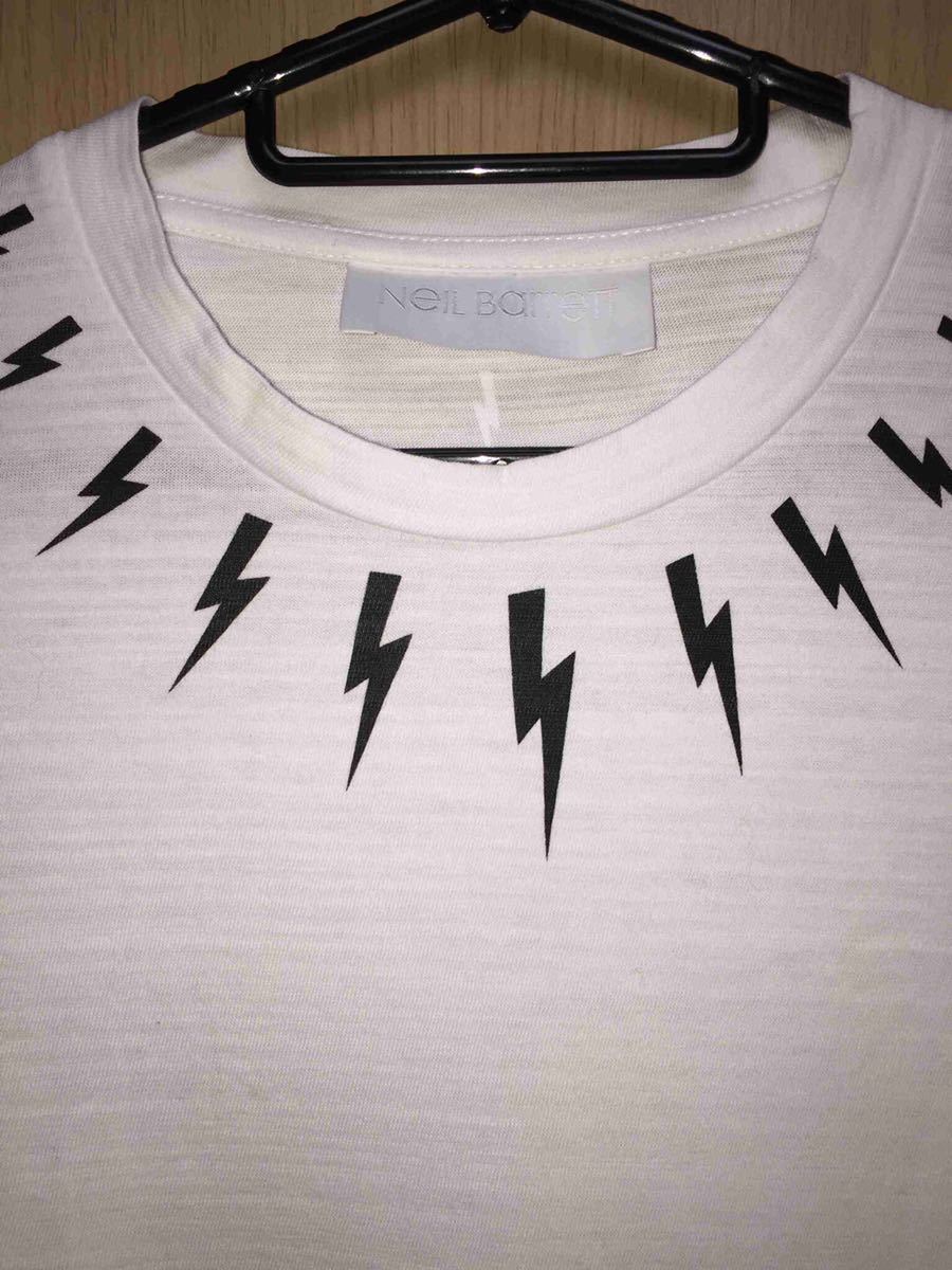 正規 Neil Barrett ニールバレット サンダー 稲妻 レイヤード Tシャツ