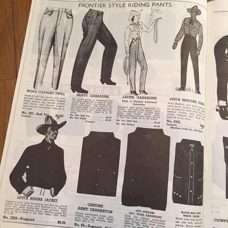 1940  винтаж  LEVI'S  Levi's  501XX H D Lee  большой ...  Denim    рубашка    джинсы   ... ...  ботинки   реклама    журнал   ...  каталог 