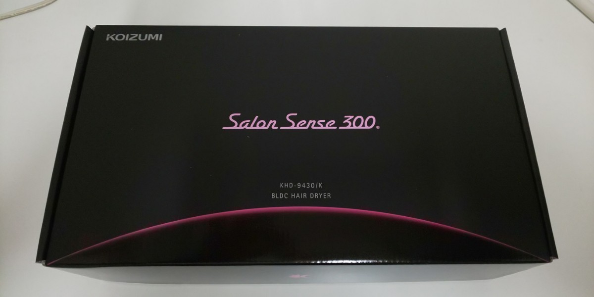 salon sense300ドライヤー KHD-9430/K （ブラック） 新品未使用