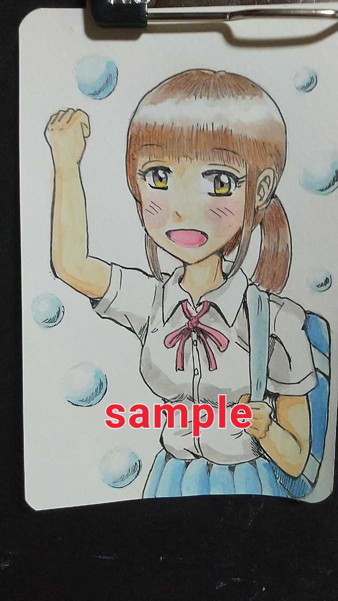  hand-drawn illustrations girl 