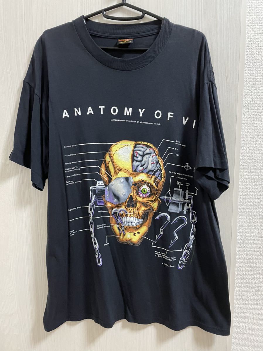 90s megadeth rattlehead バンドtシャツ　ヴィンテージ