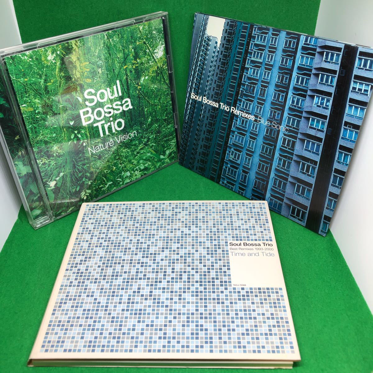 SOUL BOSSA TRIO■CD3枚セット　Best Remixes 1993-2000 　Blue Sonic　 Nature Vision 　ソウル・ボッサ・トリオ