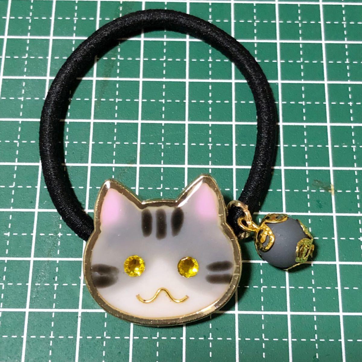 期間限定お試し価格 レジン ヘアゴム 猫 No.453 accueillir-kurashiki.com