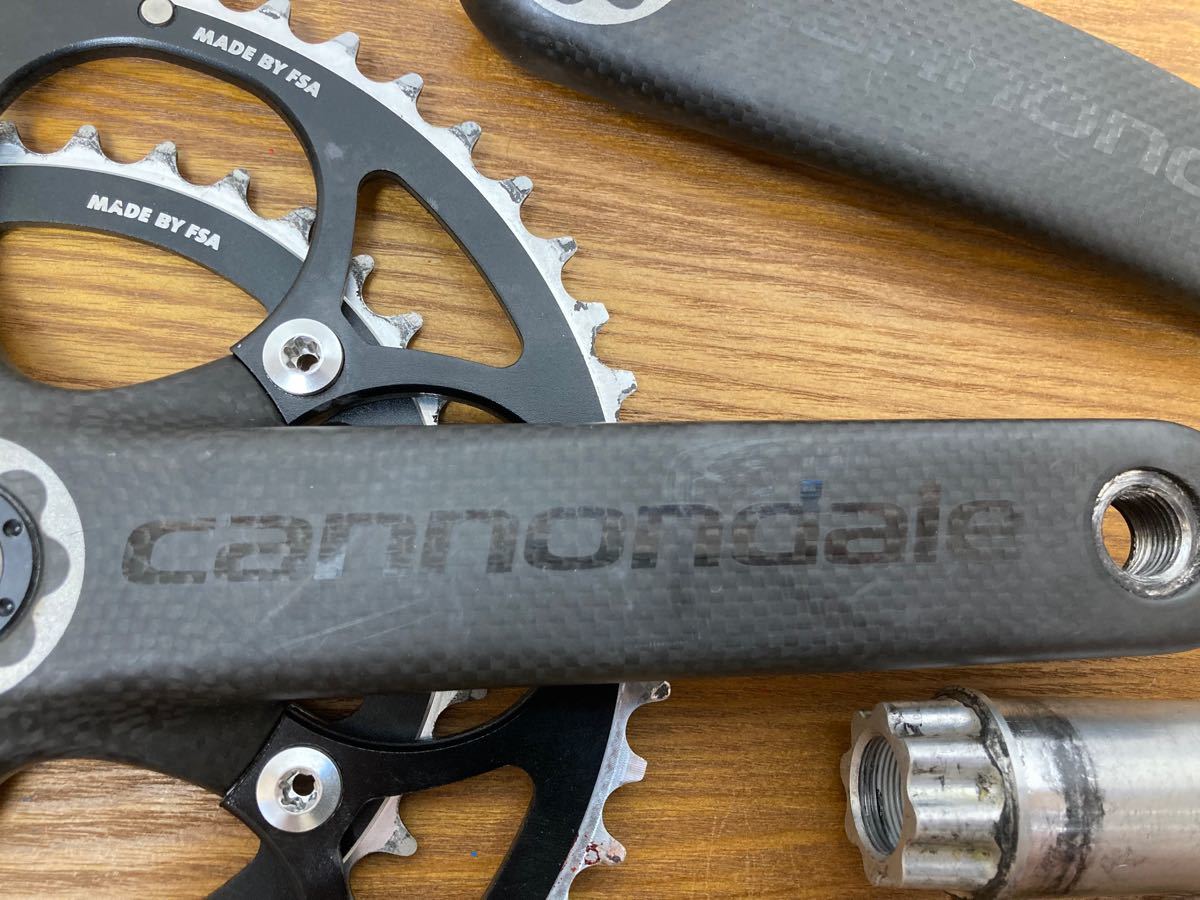 キャノンデール FSA カーボンクランクセット BB30 cannondale キャノンデール FSA カーボンクランクセット BB30 cannondale