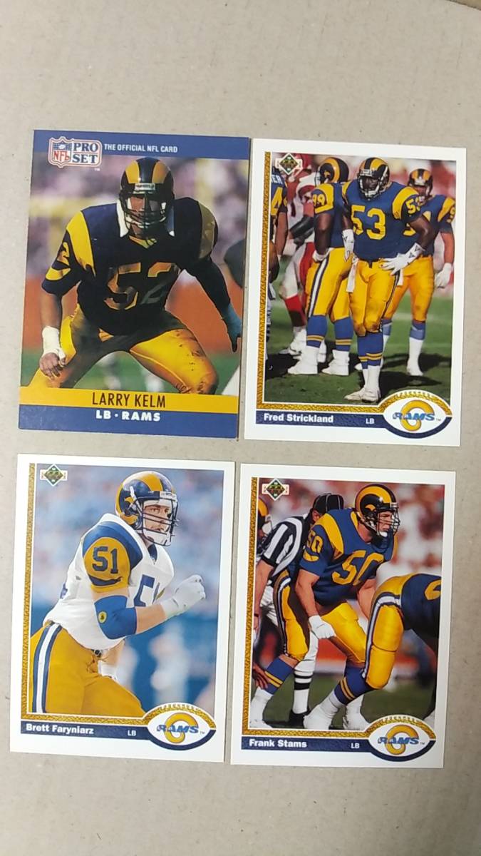 NFLカード　LOS ANGELES,ST.LOUIS RAMS / DL,LB 色々12種 abc　ラムズ_画像3