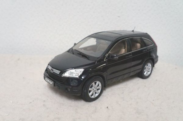 ホンダ CR-V 1/18 ミニカー 難あり 黒 ドア開閉_画像1