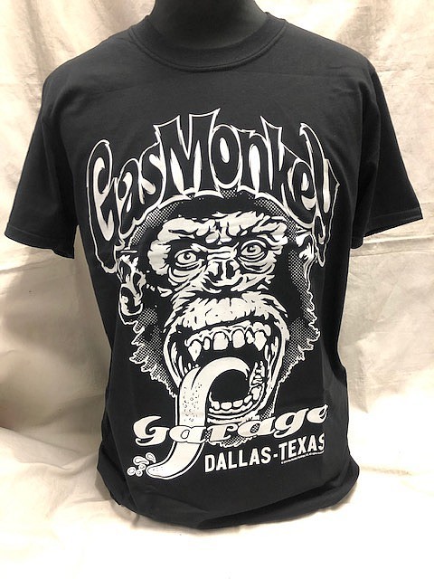 Gas Monkey garage ガスモンキーガレージ Tシャツ 半袖 Mサイズ カスタム ローライダー ホットロッド チョッパー ハーレー _画像1