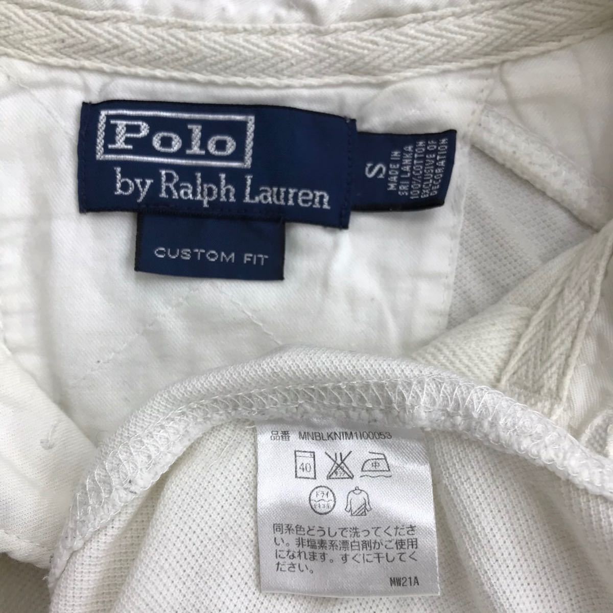 【送料無料】POLO RALPH LAUREN ポロ ラルフローレン ビッグポニー刺繍 星条旗 カスタム 半袖 ポロシャツ S メンズ 半袖シャツ Tシャツ_画像6