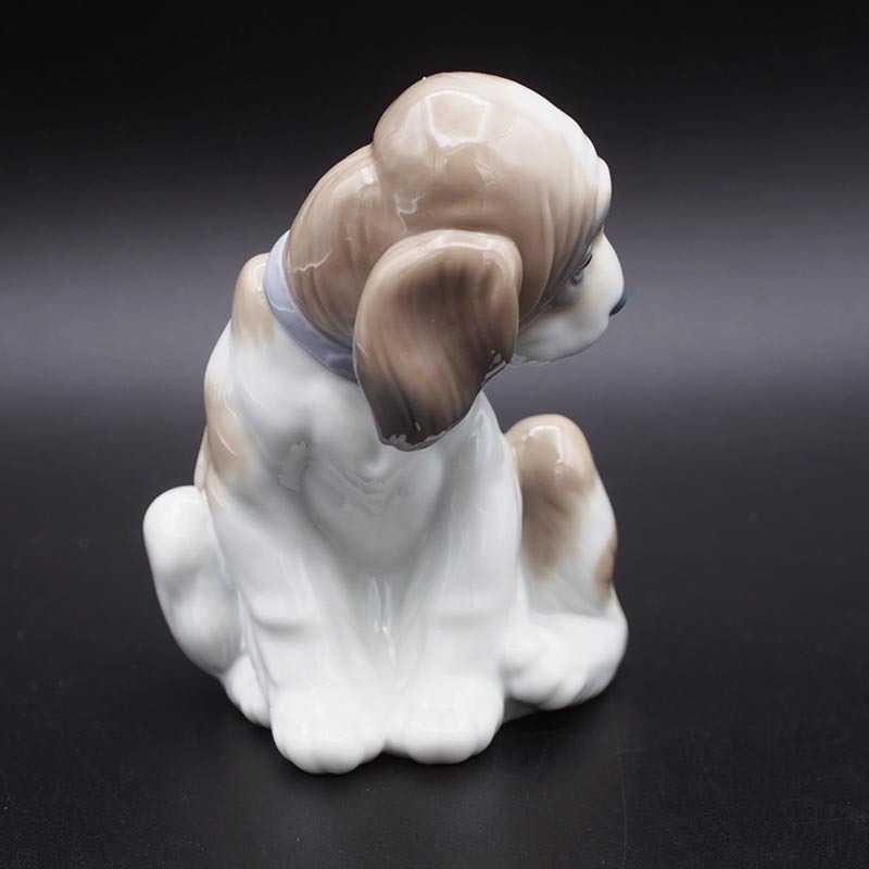リヤドロ LLADRO 6210 マイフレンド Gentle Surprise スペイン製 フィギュリン 犬 蝶