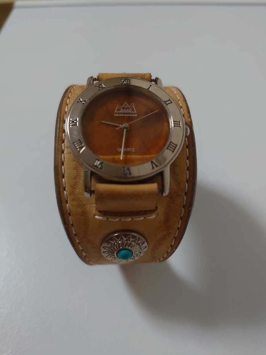 SALE/56%OFF】 SAAD レザーウォッチ 腕時計 クォーツ ecousarecycling.com