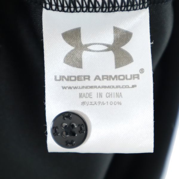 アンダーアーマー トレーニングウェア XL 黒 UNDER ARMOUR 半袖 ポロシャツ レディース 210904 メール便可_画像8
