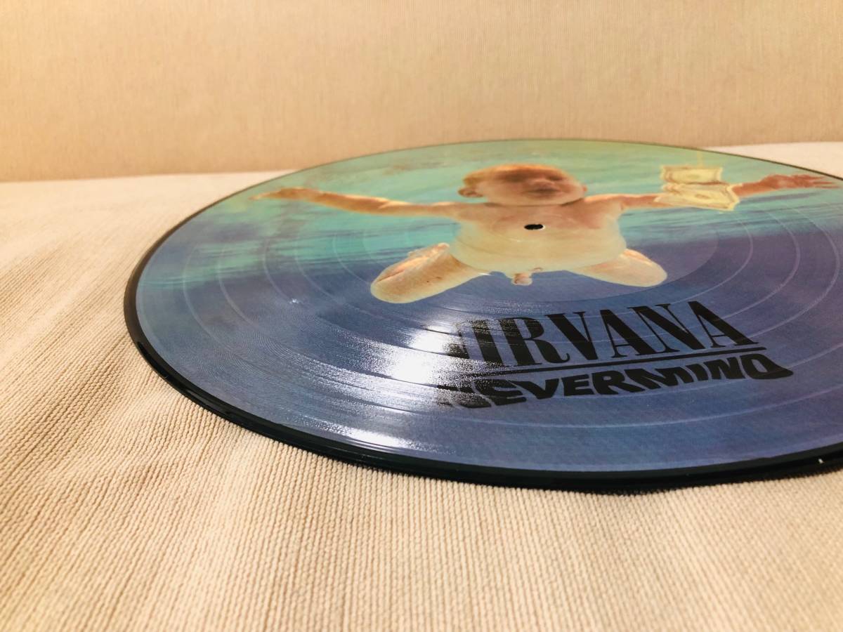 【即決送無】 珍盤回収盤！ 歴史的名盤 Nirvana Nevermind ! にRolling Stones の好盤 Flowers が収録されています！　メキシコ盤 盤：良好_画像6