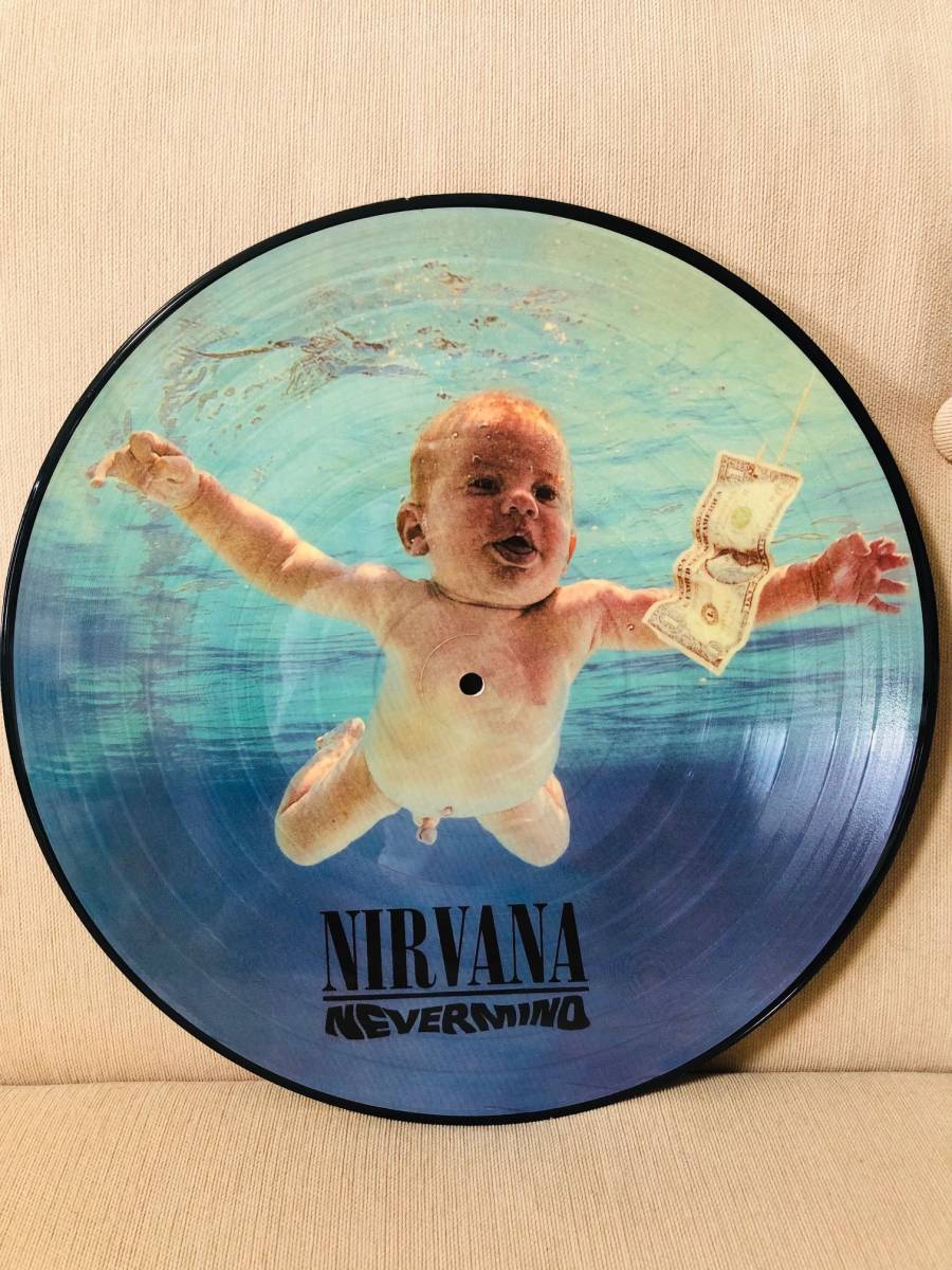 【即決送無】 珍盤回収盤！ 歴史的名盤 Nirvana Nevermind ! にRolling Stones の好盤 Flowers が収録されています！　メキシコ盤 盤：良好_画像1