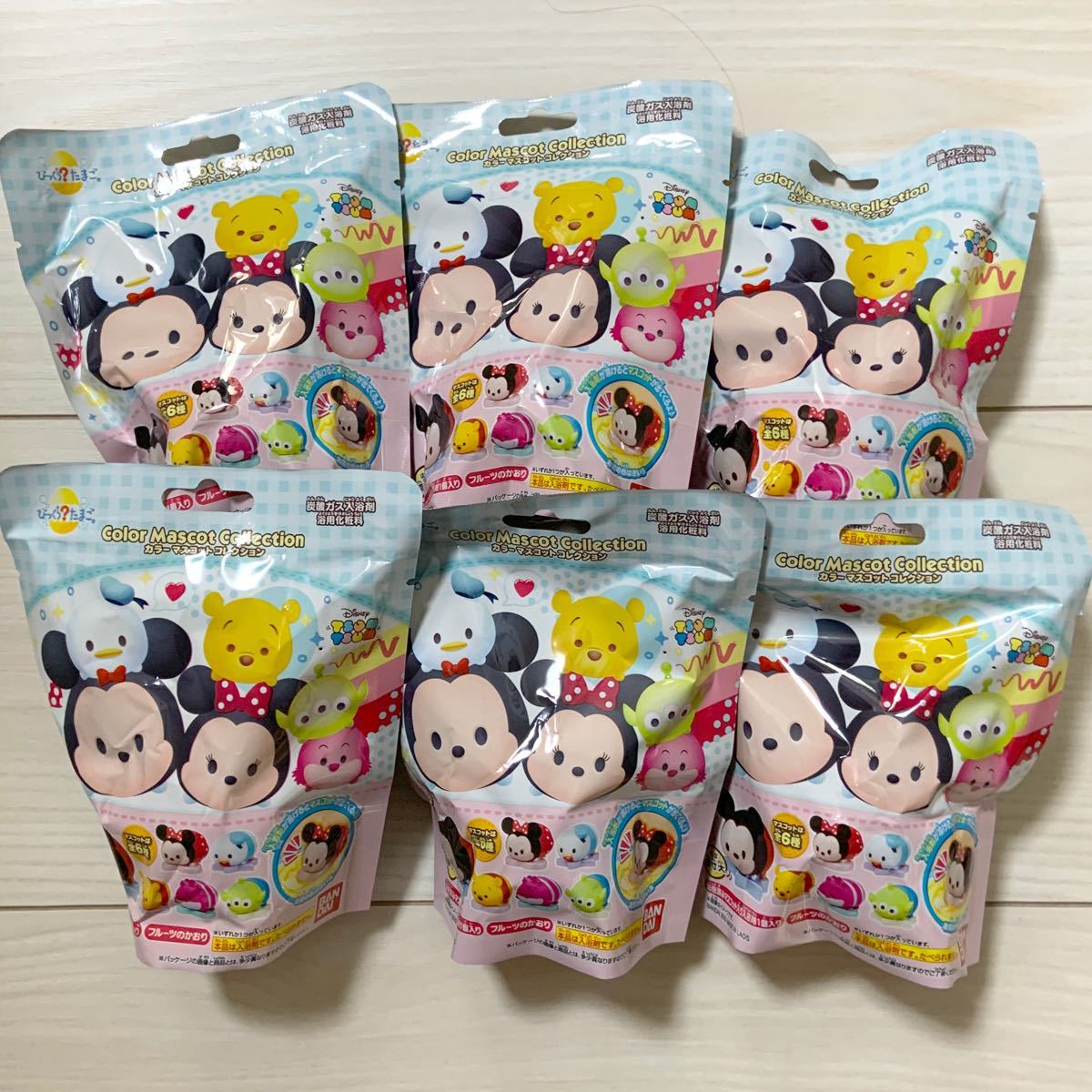 Paypayフリマ ツムツム バスボール 6個セット Paypayフリマ ツムツム バスボール 6個セット