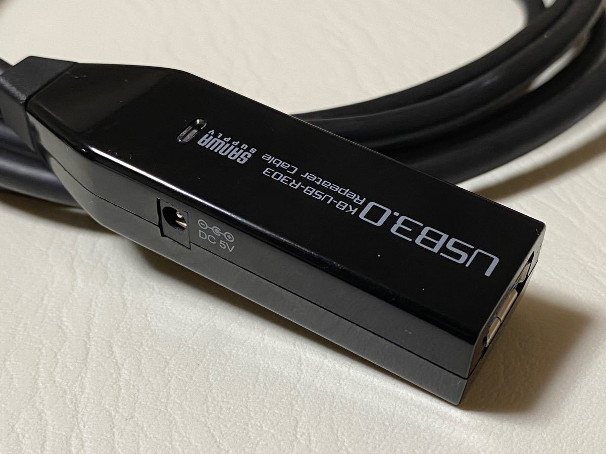 3m 延長 USB3.0 アクティブ リピーターケーブル　ブースター
