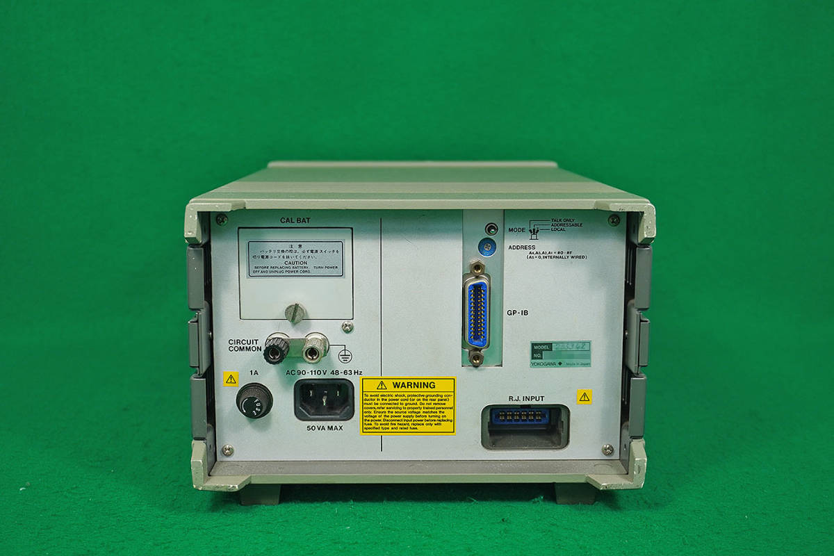 横河電機 直流標準電圧電流発生器 2553 42 DC VOLTAGE CURRENT 横河電機 直流標準電圧電流発生器 2553 42 DC VOLTAGE CURRENT