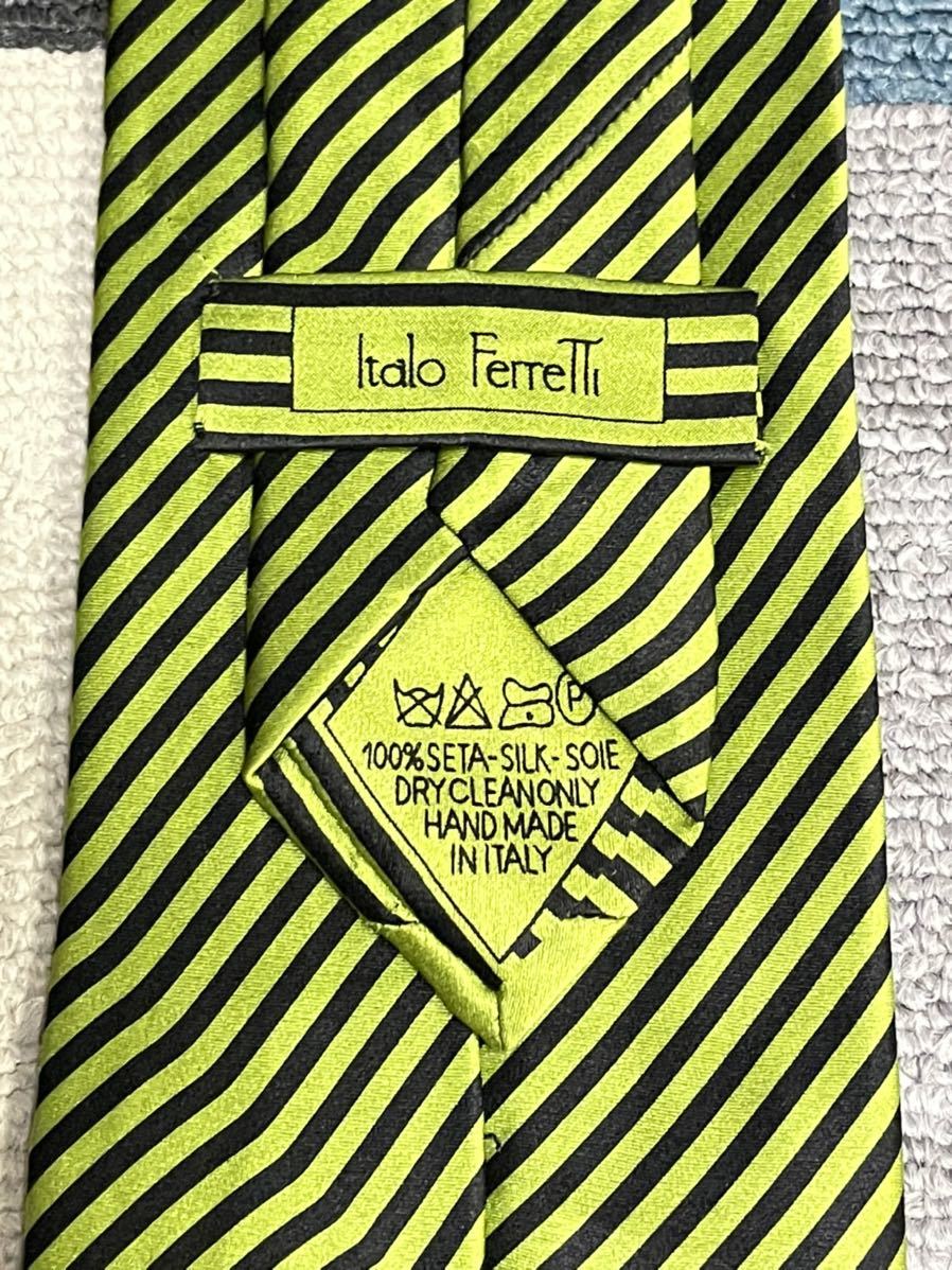  почти не использовался "Italo Ferretti" Italo Ferretti полоса бренд галстук 109304