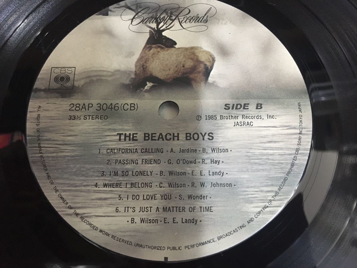 The Beach Boys★中古LP国内盤帯シュリンク付「ザ・ビーチ・ボーイズ」_画像5