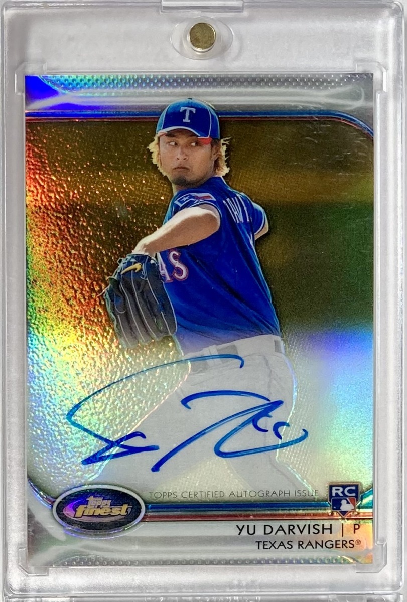 topps finest 2012 ダルビッシュ サイン ルーキーカード-