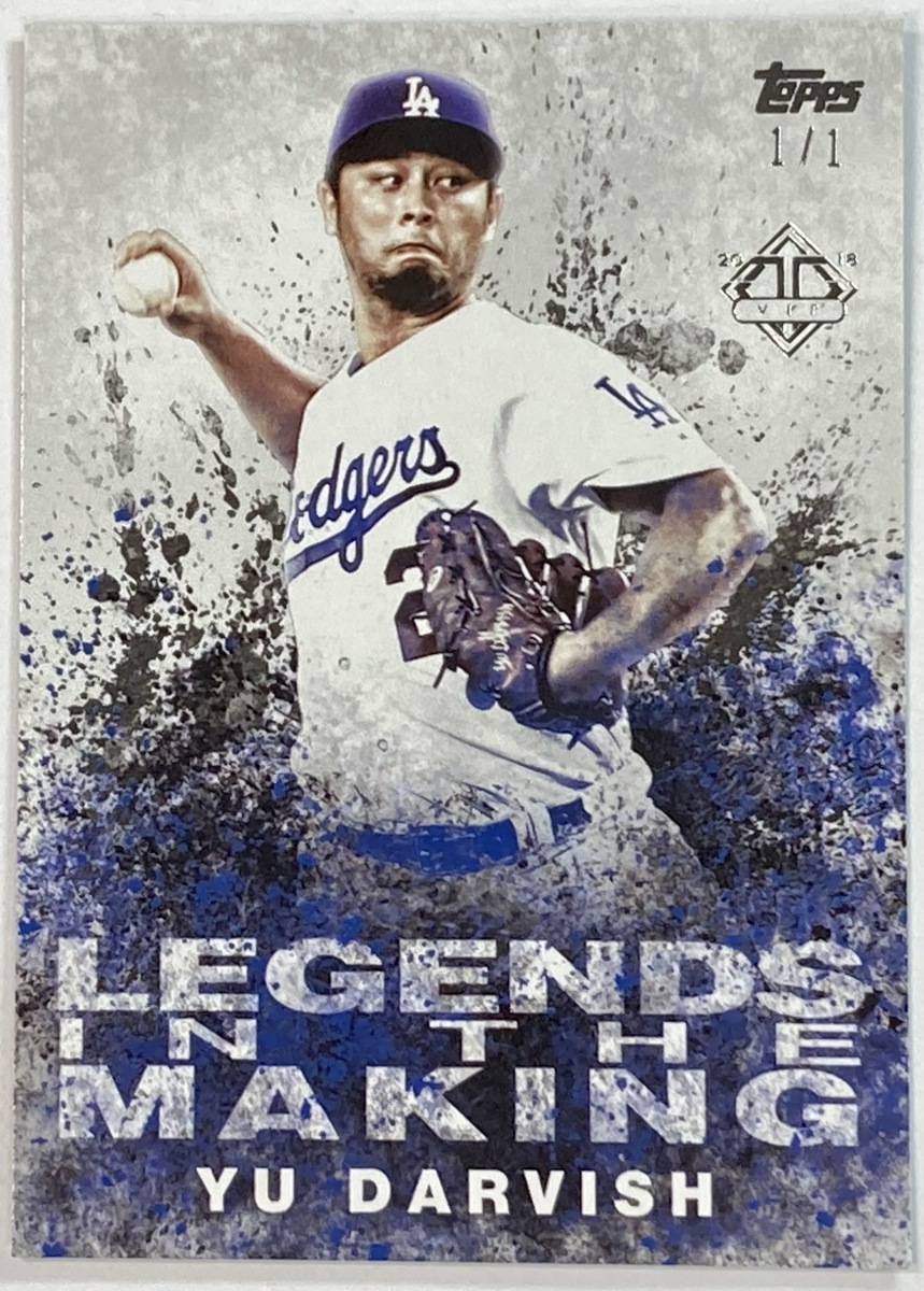 激安通販の 【1/1枚限定】ダルビッシュ有 2018 Topps VIP Legends in the Making Topps