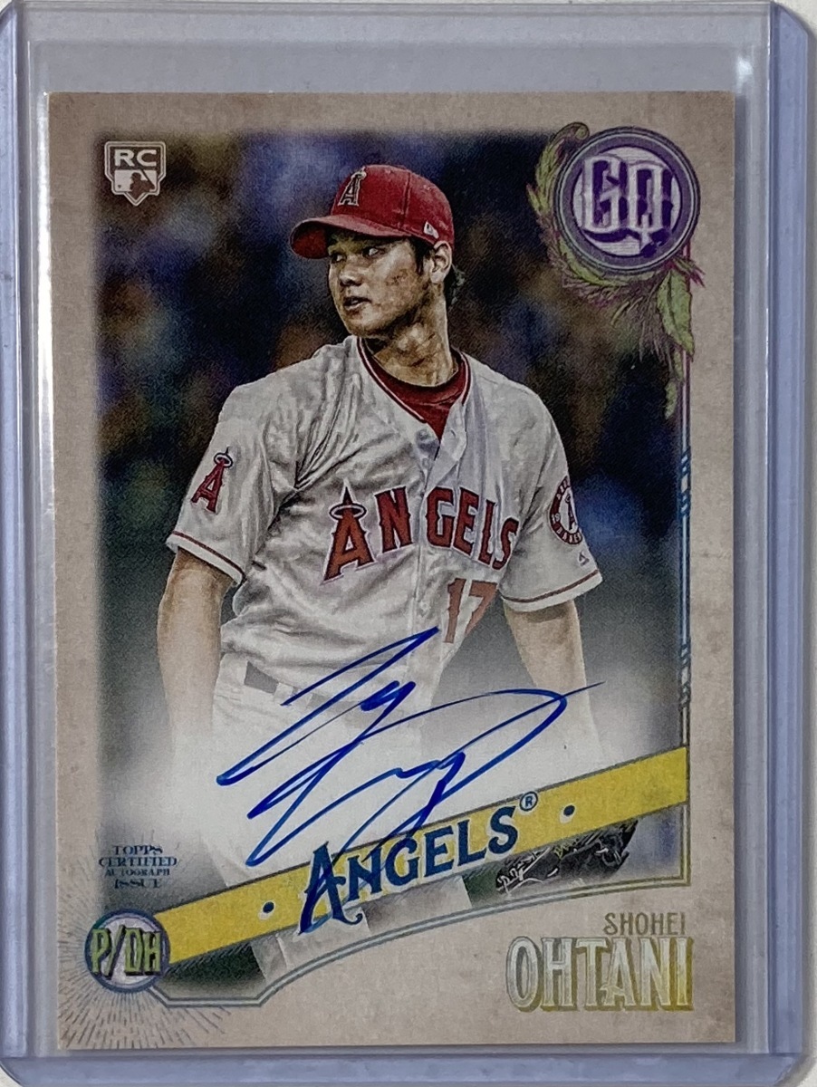 大谷翔平直書きルーキーサイン 2018 Topps Gypsy Queen RC Auto_画像1