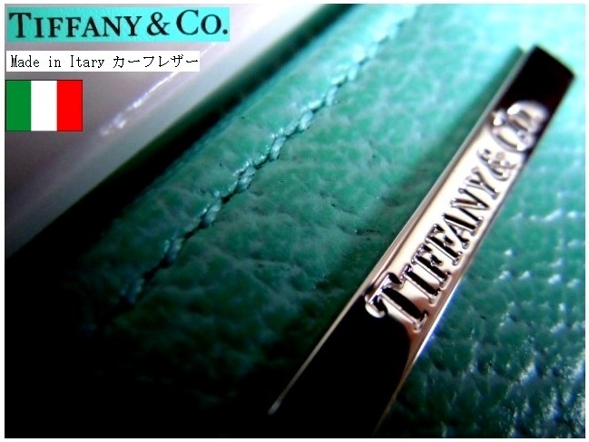 [ capital . clothes manufacture Sugimoto shop ]>TIFFANYzipwallet> world name goods >19x10cm> card inserting =4+4> world seat .. blue > car fs gold leather 