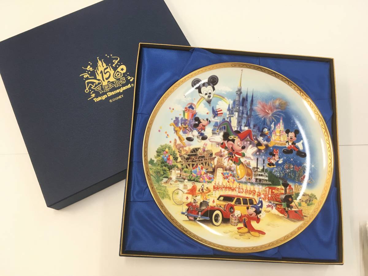 Disney 東京ディズニーランド 15周年記念絵皿 プレート Tdl Batasnatin Com