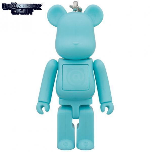 即決！★BE@RBRICK LIGHT★ベアブリックLEDライト懐中電灯★ライトブルー★メディコムトイ_画像1