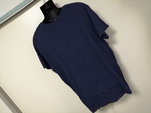 kkaa1645 ■ U.S. POLO ASSN. ■ ポロ Tシャツ カットソー トップス 半袖 コットン 紺 ネイビー XL_画像6