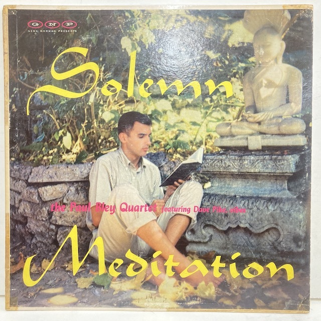 最適な価格 ●即決LP Paul Pike Dave GG MONO DG オリジナル 30617 Meditation Solemn / Bley ジャズ一般
