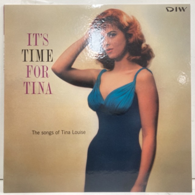 ●即決VOCAL LP TINA LOUISE it's time for tina 帯無ライナー付 DIW25022 JPN再発盤 _画像1