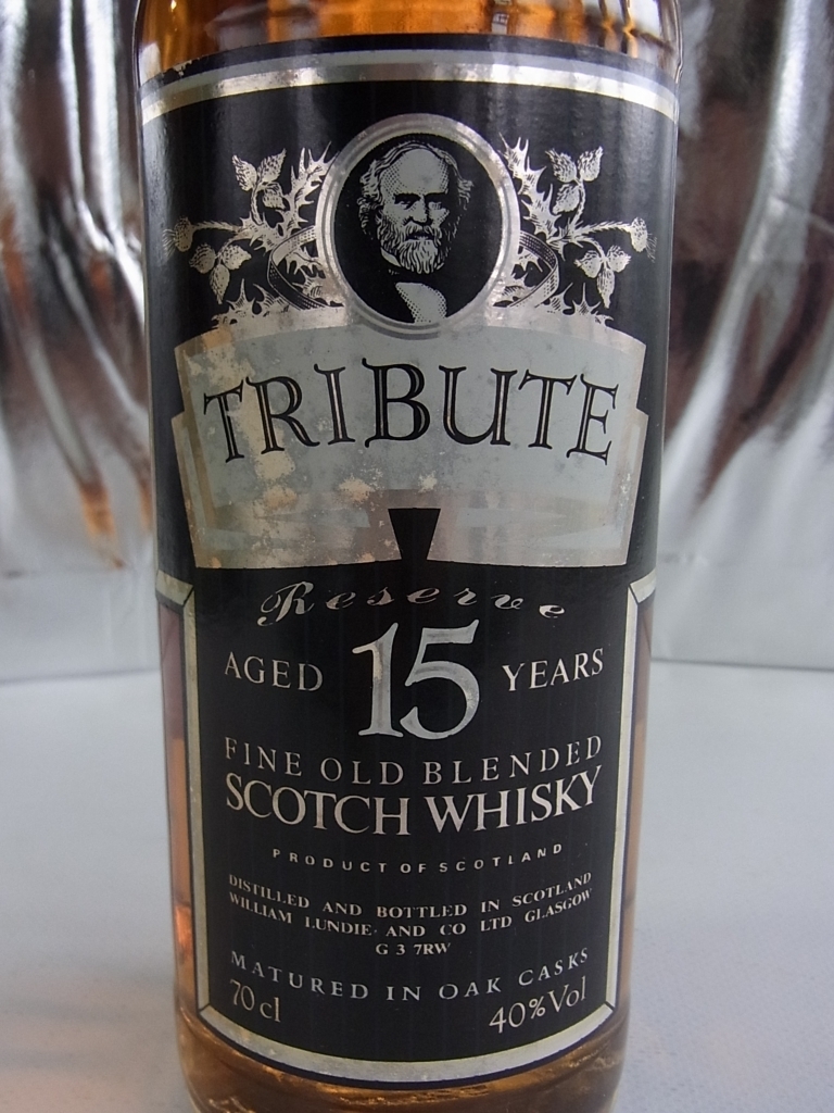 古酒★未開栓★スコッチ ウィスキー★Tribute Reserve 15 Year トリビュート リザーブ 15年★OAK CASKS オーク カスク★40% 700ml_画像2