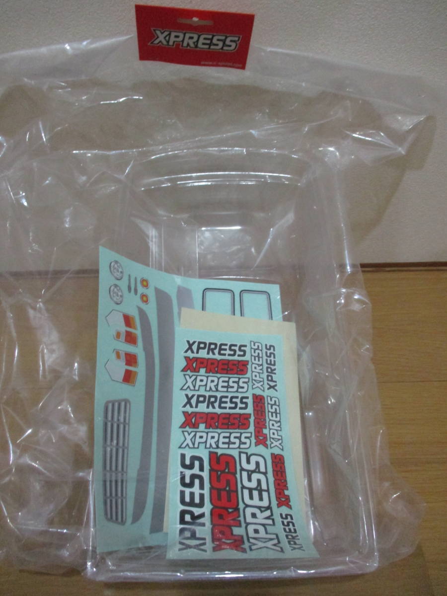 未使用品 Xpress XP-40074 (WB210mm) スポーティ ピックアップトラック ボディ 1/10Mシャーシ用_画像4